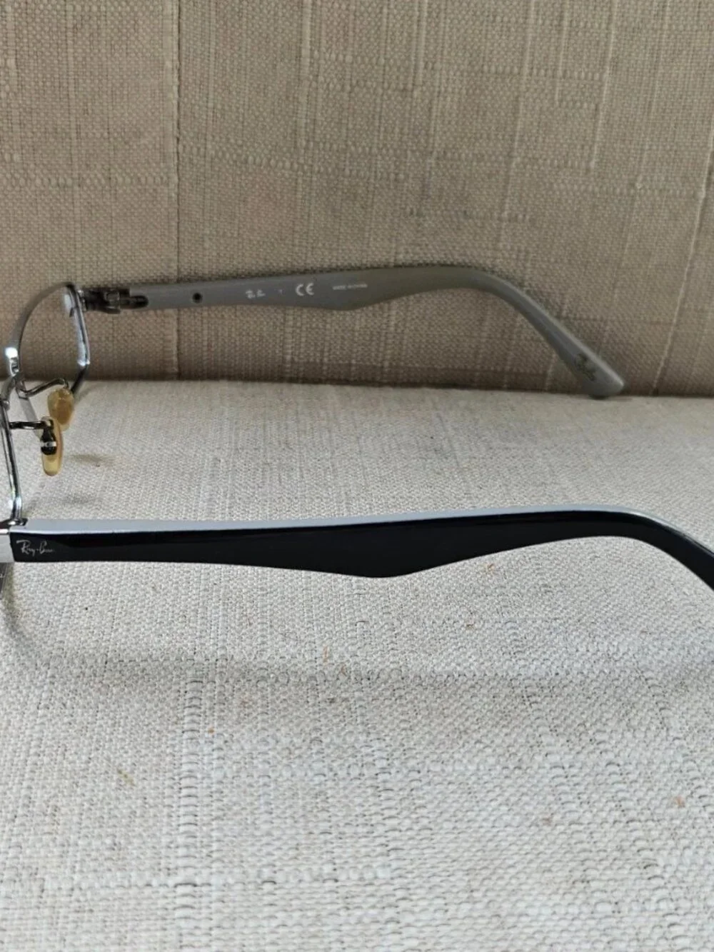 Ray-Ban Women Eyeglasses Frame Silver Tone Metal eyewear Glases RB6192